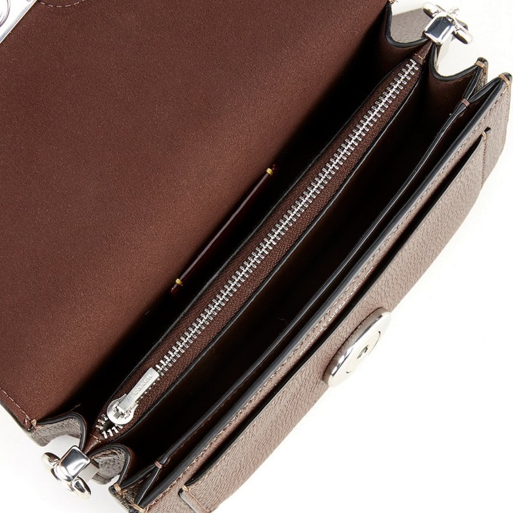 Tabby 20 Pebbled Leather Shoulder Bag - Picture 6 of 7